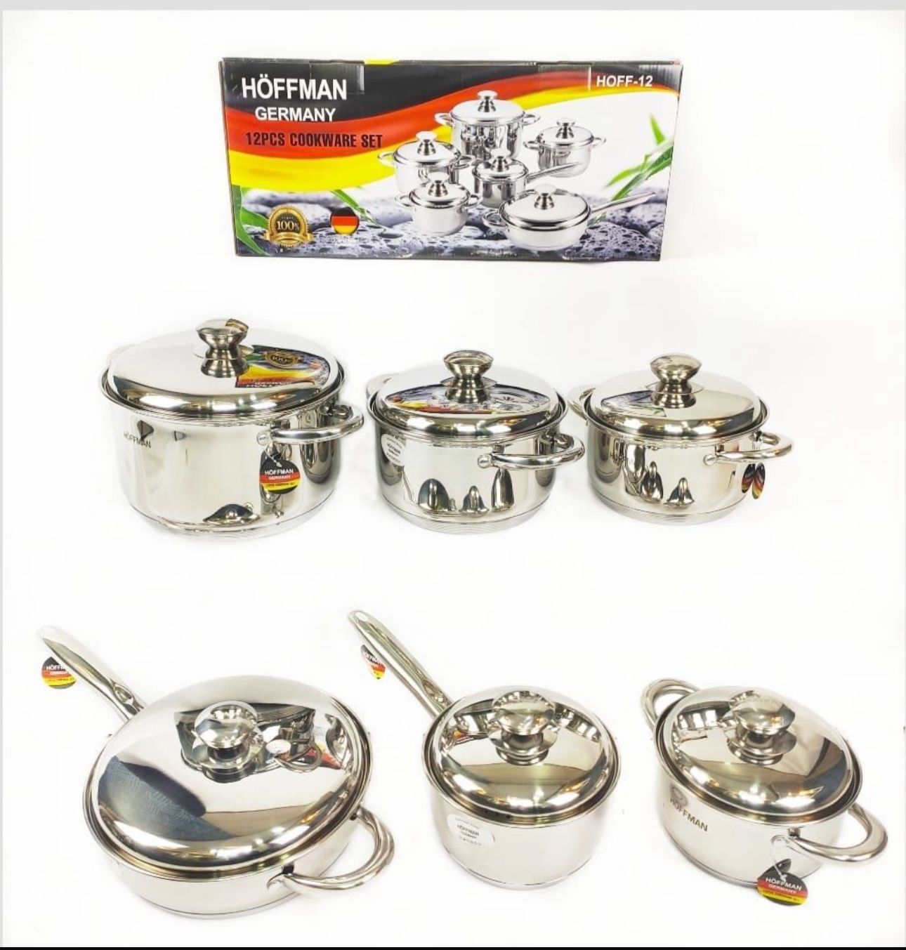 JUEGO DE OLLA 12 PIEZAS